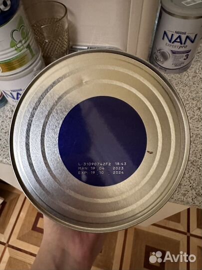 Смесь nan тройной комфорт