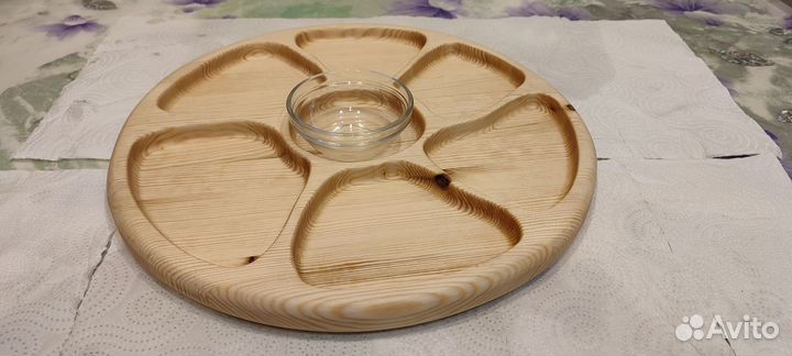 Менажница из дерева