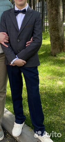 Пиджак 134, брюки 140