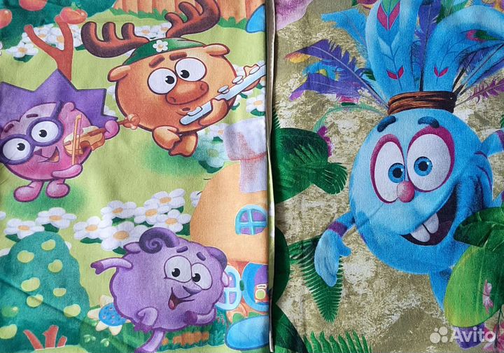 Постельное белье Смешарики, 1-сп