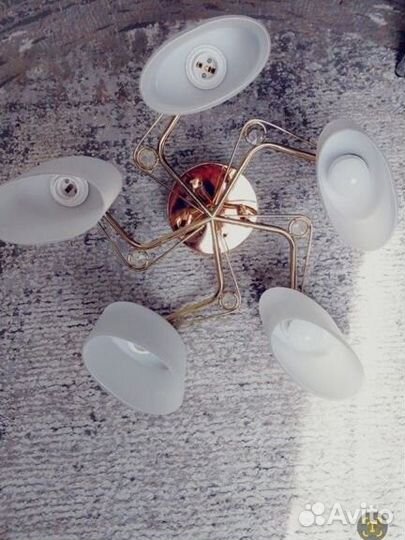 Люстра потолочная бу