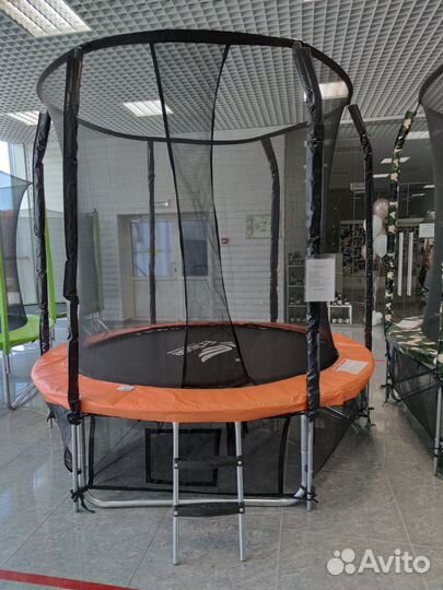 Батут Eclipse Space Twin Green/Orange 8FT