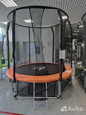 Батут Eclipse Space Twin Green/Orange 8FT