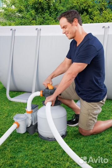 Песочный фильтр-насос 8327л/ч Bestway +Видео