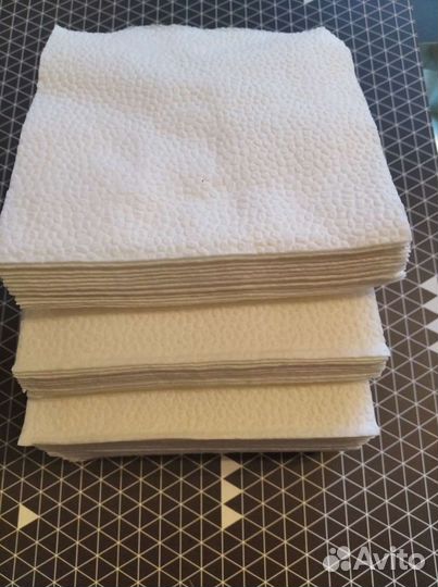 Салфетки белые бумажные 24х24 см. Опт, розница