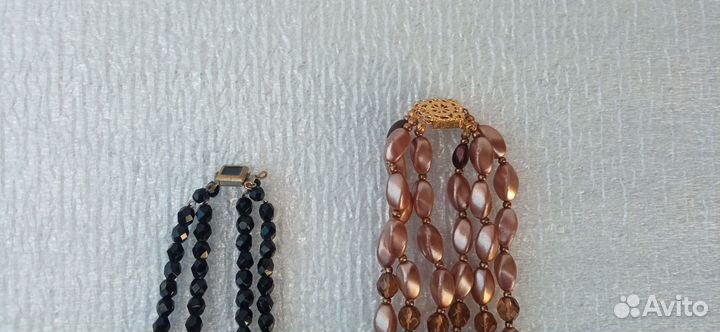 Бусы серьги клипсы