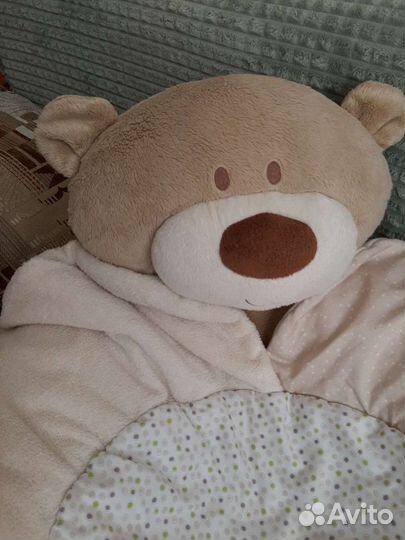 Подушка-позиционер, надувной медведь