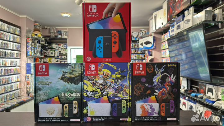 Nintendo switch oled новая