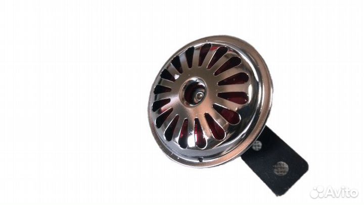 Сигнал звуковой 6В металл (решетка хром)