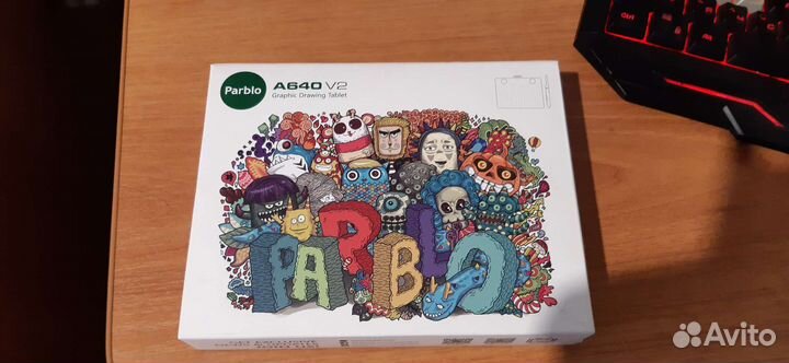 Графический планшет Parblo A640 V2