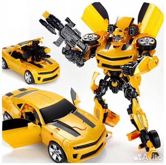 Машина Бамблби-транформер на пу