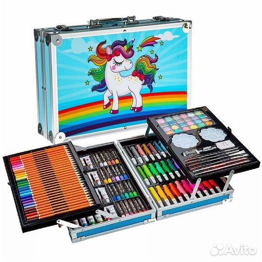 Набор для творчества в чемодане 145 предметов