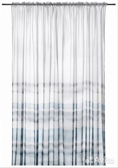 Штора Икеа Linbjörg 300*270