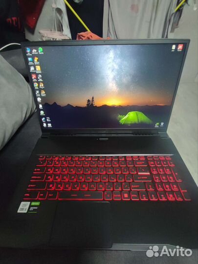 Игровой ноутбук msi 17 3