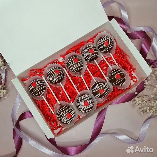 Кейкпопсы, пирожное эскимо