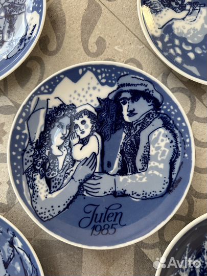 Коллекция декоративных тарелок Норвегия