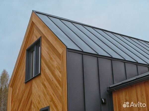 Фальцевая кровля, Кликфальц, Двойной стоячий фальц