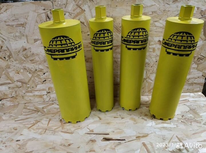 Напайка алмазных коронок круглосуточно