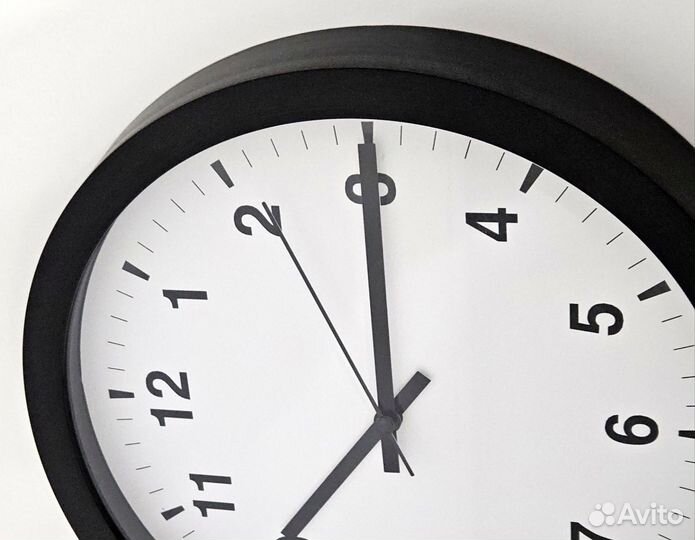 Бесшумные часы Икеа Tjalla