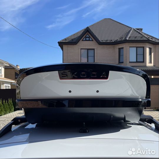 Багажник бокс автобокс на крышу Шкода Октавия