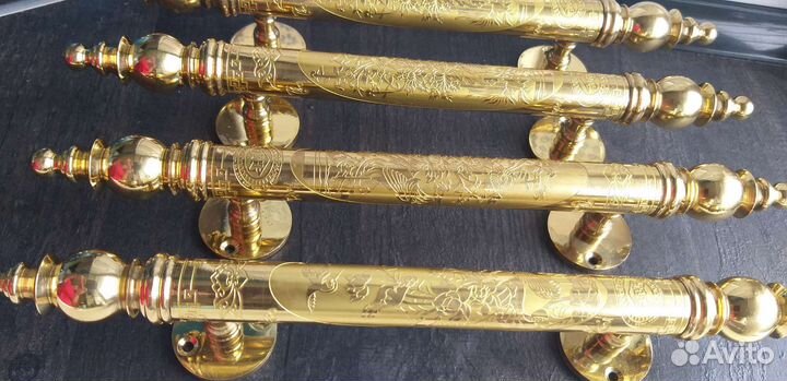 Ручки дверные бронза