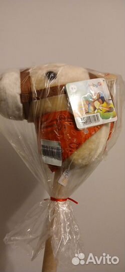 Лошадка-скакалка Baby Go Бурая