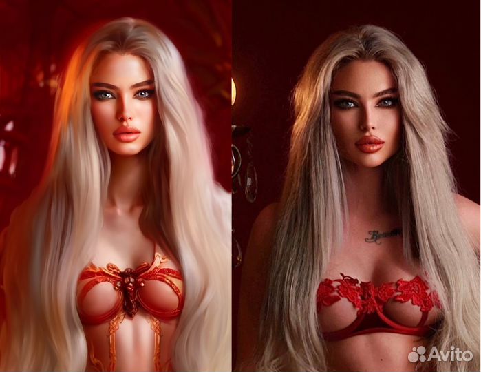 Фантастический портрет по фото