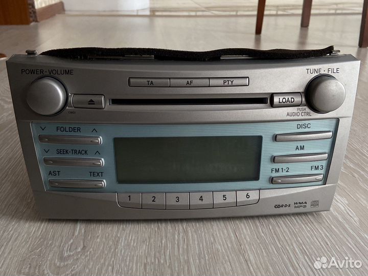 Авто магнитола на toyota camry ACV 40