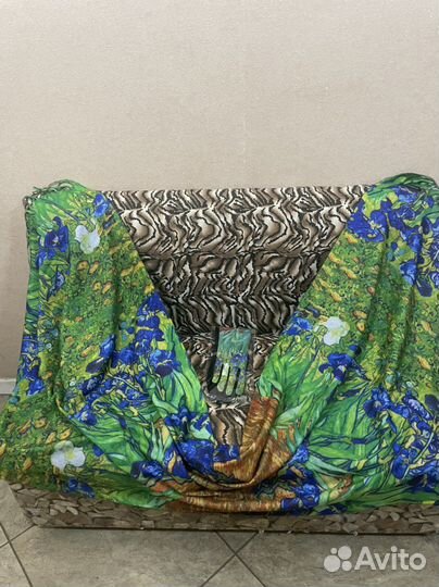 Палантин Ван Гог «Ирисы» и «Звёздная ночь»