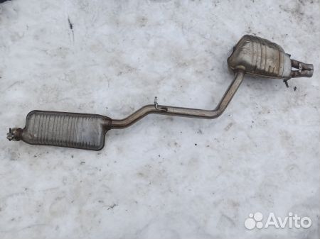 Глушитель в сборе Мерседес