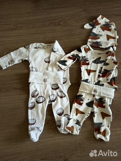 Детские вещи пакетом от 0 до 9 месяцев