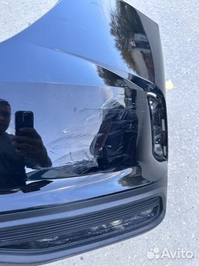 Задний бампер hyundai solaris