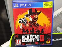 Диск Игра PS4 Red Dead Redemption II