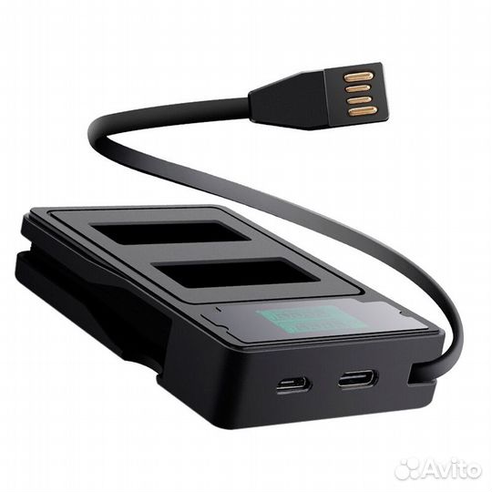 Зарядное Устройство Двойное Для GoPro Hero 9/10/11