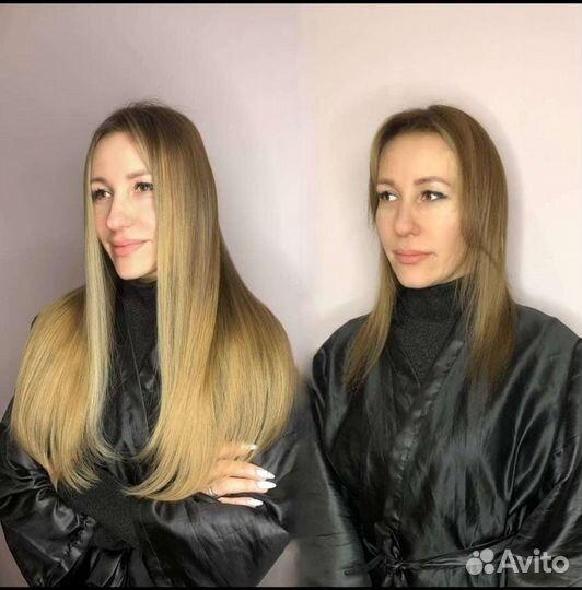 Обучение наращивание волос