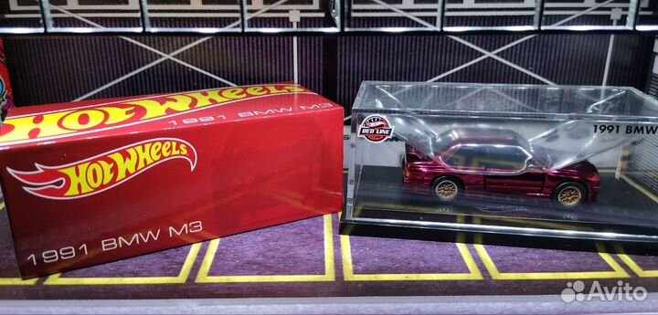 Hot wheels RLC bmw m3 1991
