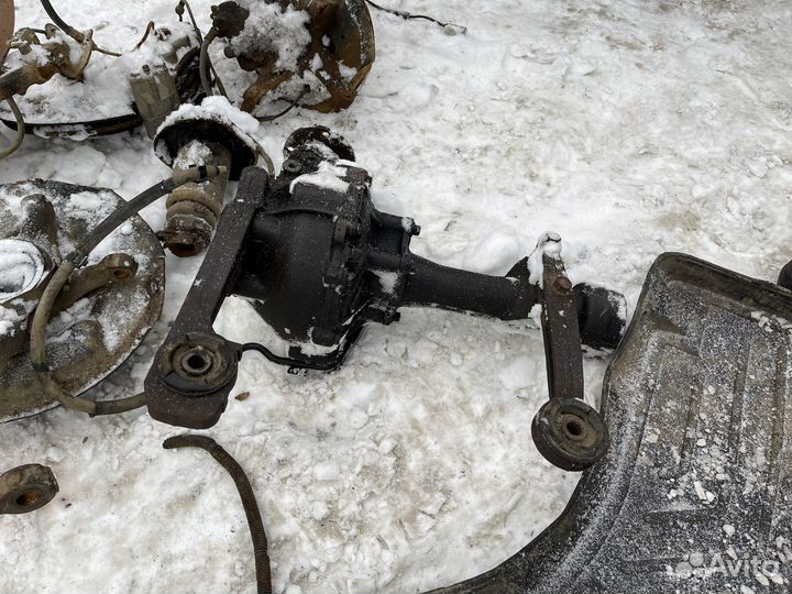 Toyota land cruiser prado 120 передний редуктор