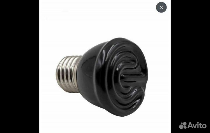 Керамическая лампа. Обогреватель. Для брудеров