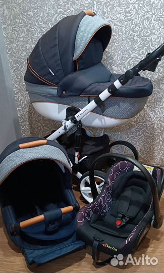 Коляска 3 в 1 Адамекс