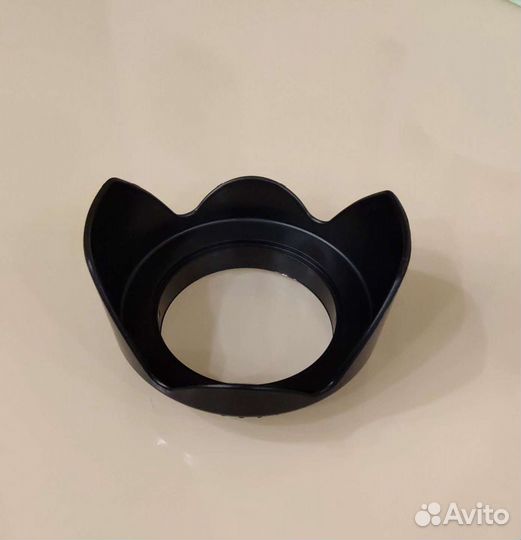 Бленда новая на объектив 52,55,58,62мм