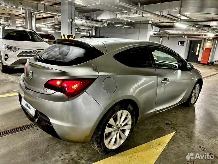 Opel Astra GTC 1.4 AT, 2012, 144 000 км