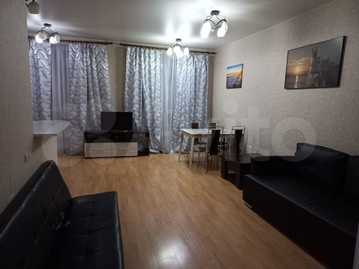 1-к. квартира, 62 м², 1/11 эт.