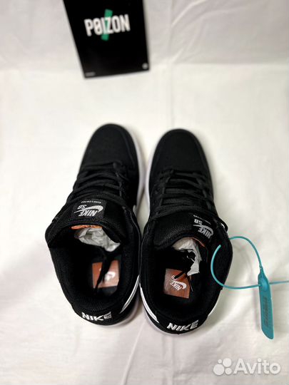 Кроссовки Nike sb dunk low orange label black