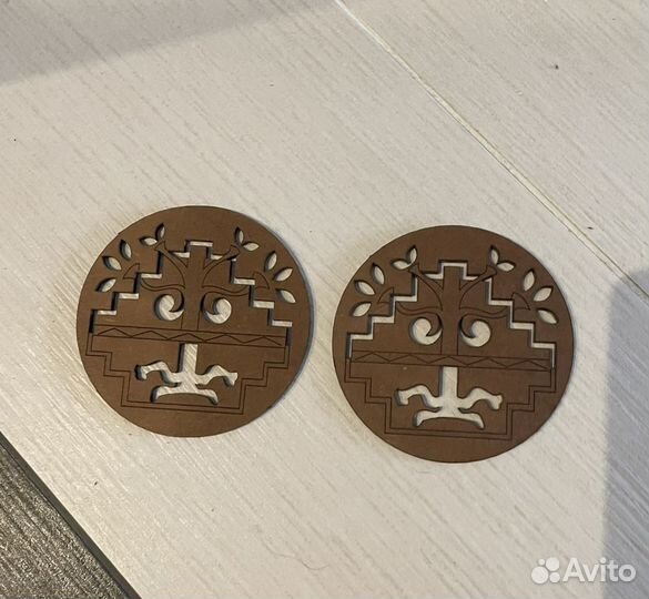 Подставки под стаканы и чашки- комплект 2 шт