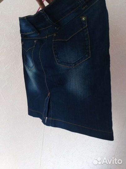 Джинсовая юбка