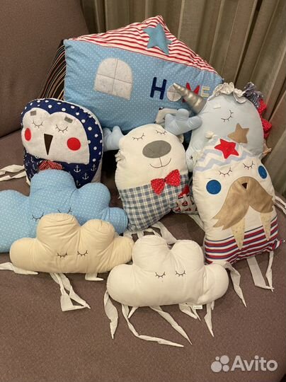 Бортики в кроватку