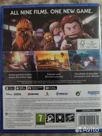 Lego star wars the skywalker saga ps5
