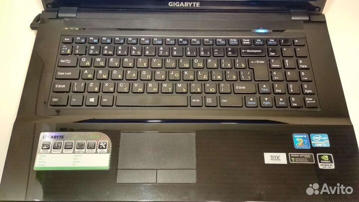 Игровой ноутбук Gigabyte Q1742 Core i7