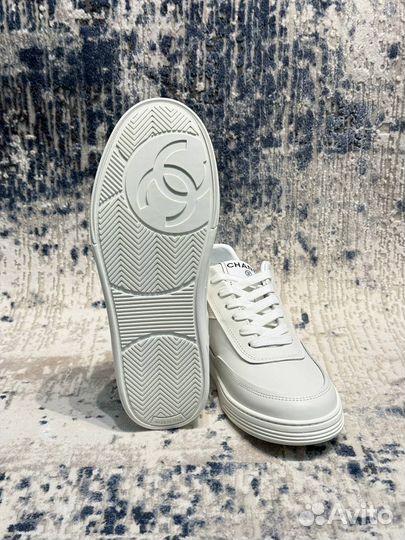 Кеды, кроссовки Chanel белые 36-41