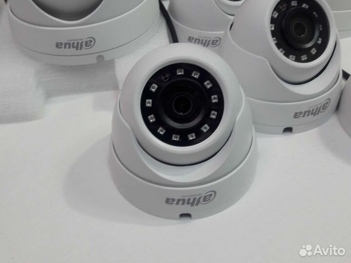 Видеонаблюдение 4Мп регистратор Dahua 8 камер